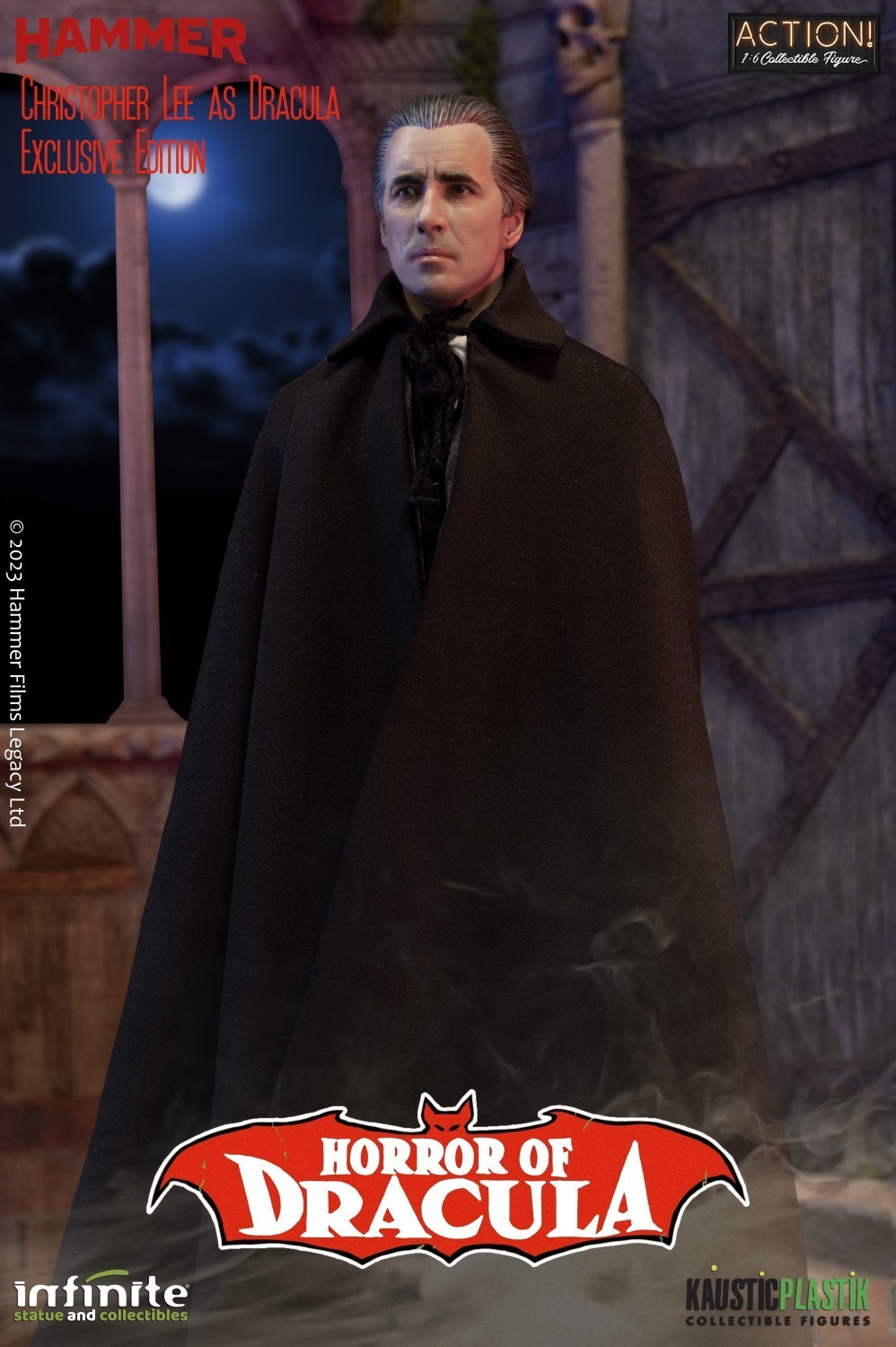 HORROR OF DRACULA CHRISTOPHER LEE AS DRACULA 1/6