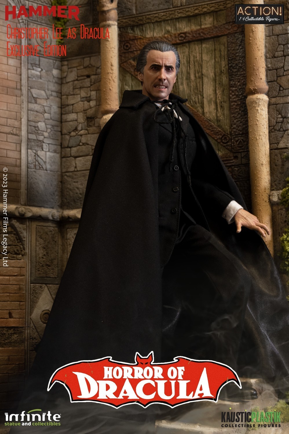 HORROR OF DRACULA CHRISTOPHER LEE AS DRACULA 1/6