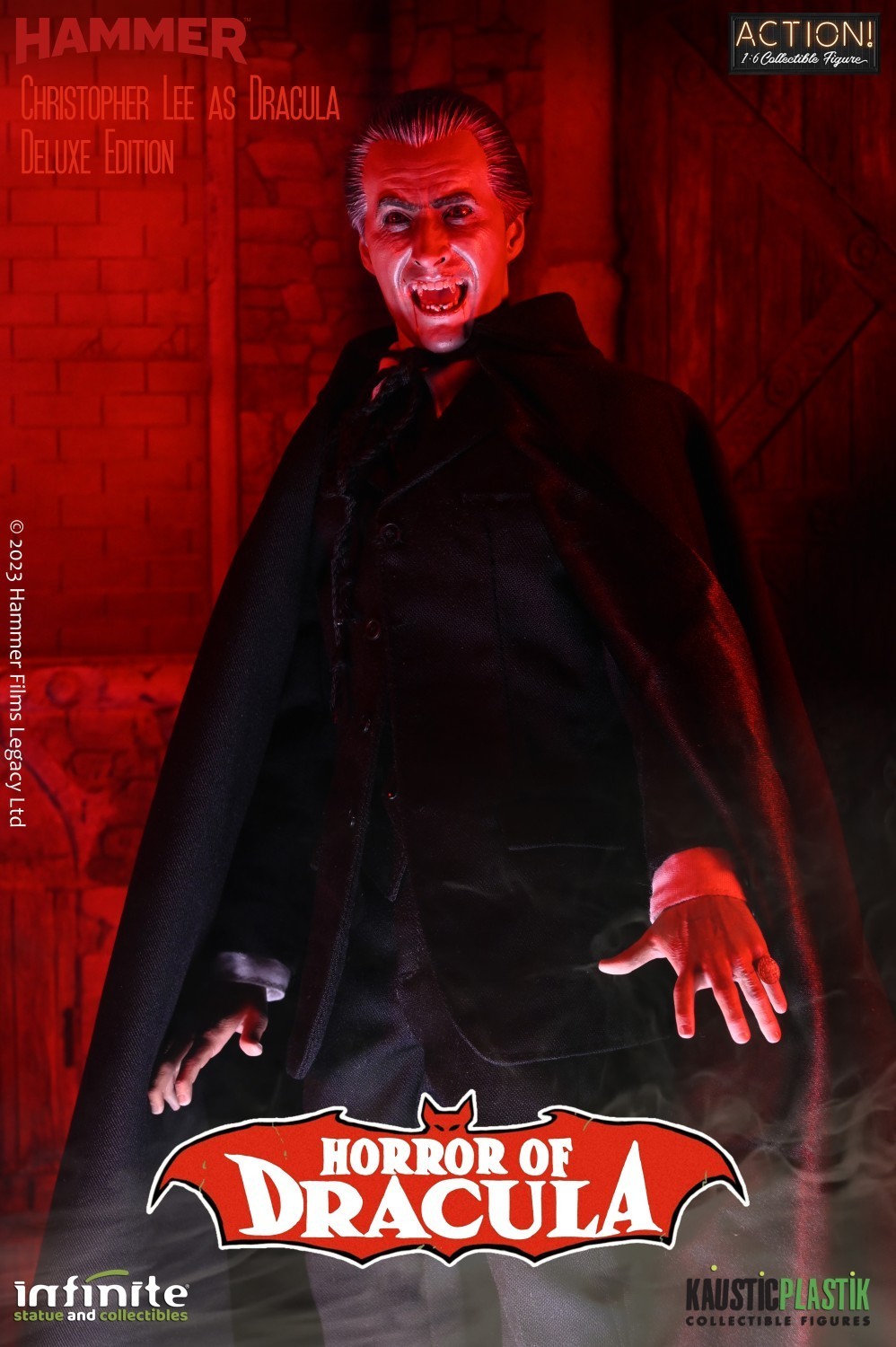 HORROR OF DRACULA CHRISTOPHER LEE AS DRACULA 1/6