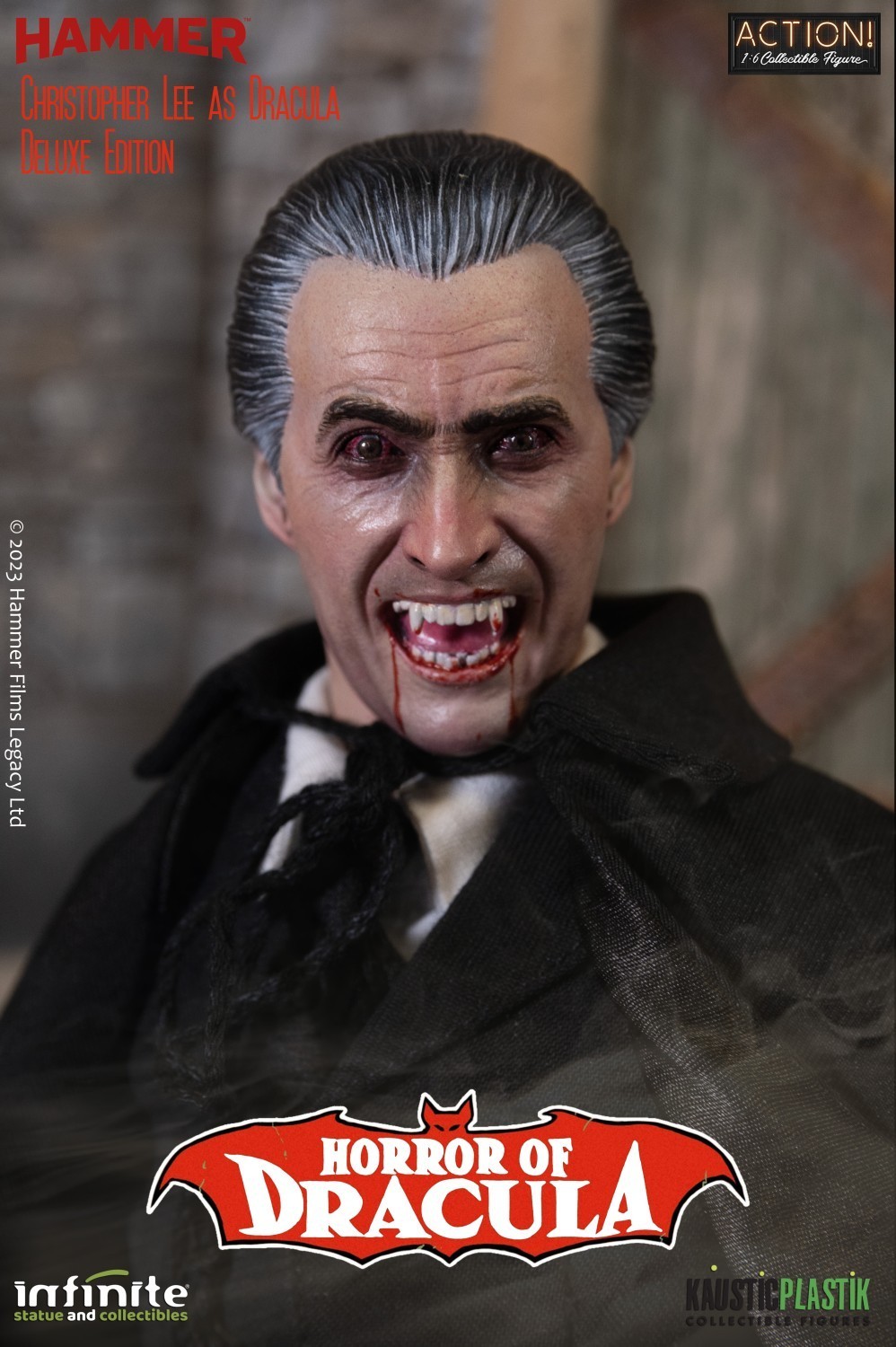 HORROR OF DRACULA CHRISTOPHER LEE AS DRACULA 1/6