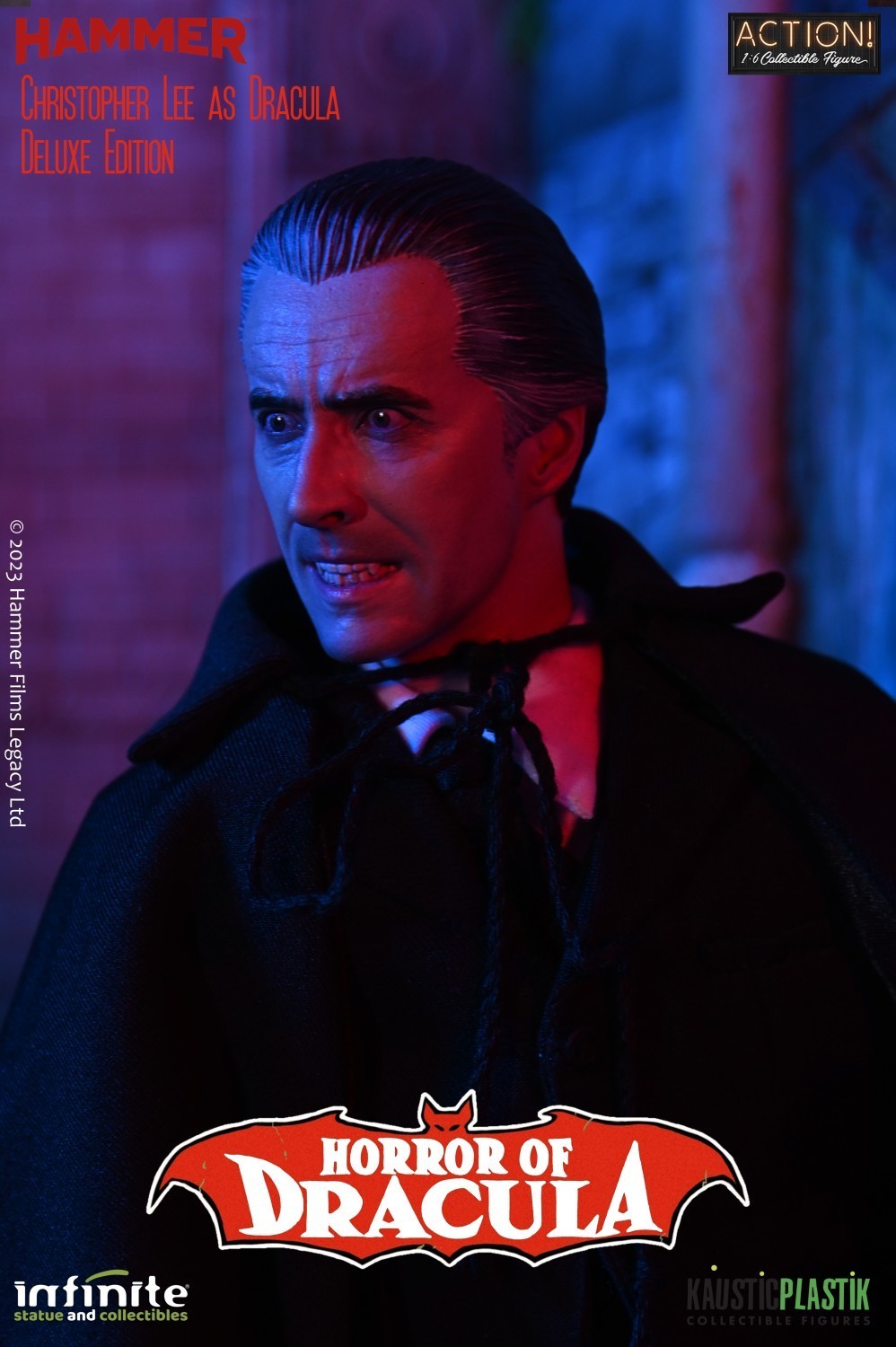 HORROR OF DRACULA CHRISTOPHER LEE AS DRACULA 1/6