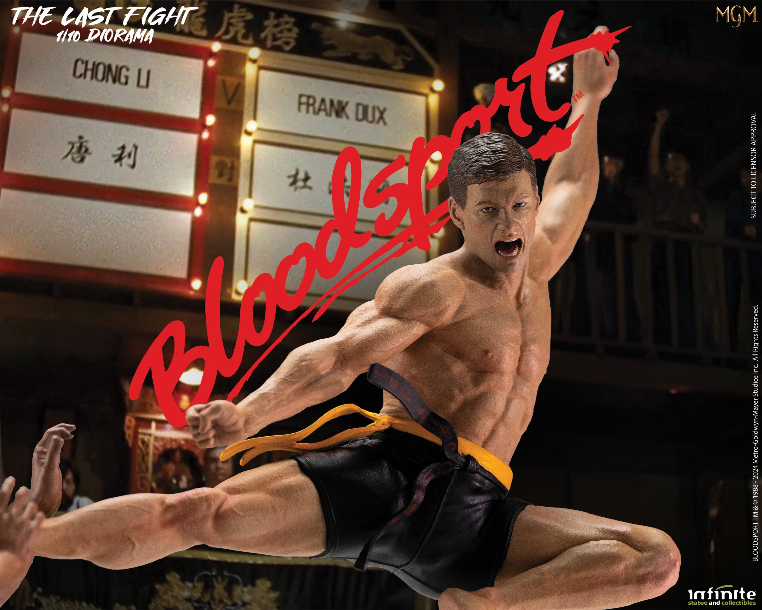 Buy BLOODSPORT THE LAST FIGHT 1/10 DIORAMA STATUE